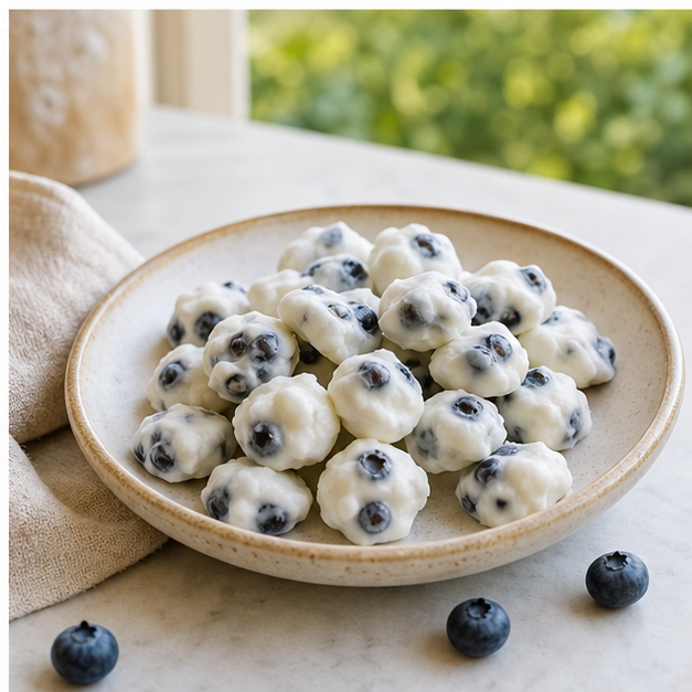 Step 5: Freeze until solid, about 3 to 4 hours. Pop out one small frostie at a time and let it soften briefly before serving.